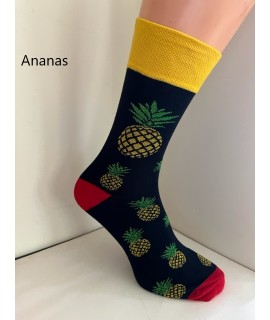 Skarpety Bawełniane HIPSTER - ANANAS
